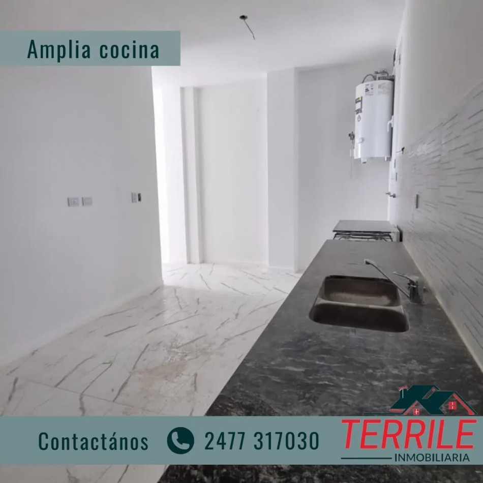 Pergamino Dpto 2 Dorm c/ cochera - a estrenar en venta - Merced 648 