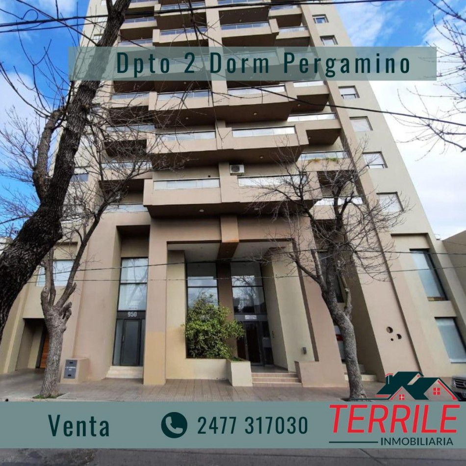 Pergamino Dpto 2 Dorm c/ cochera en venta - 3 de Febrero al 900 