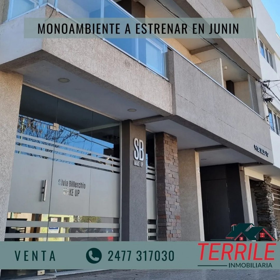 Junin Monoambiente a estrenar en venta - 9 de Julio 72