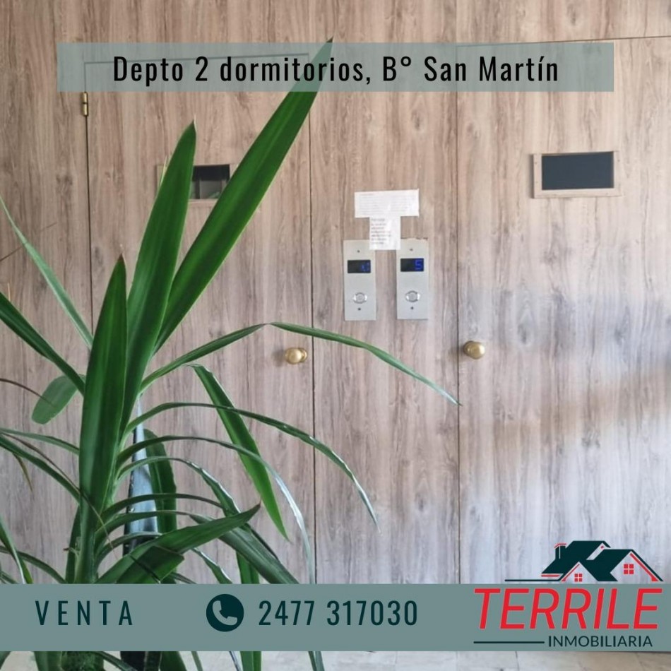 Pergamino Dpto 2 Dorm en venta - Muntaabsky al 400 - B° San Martin 