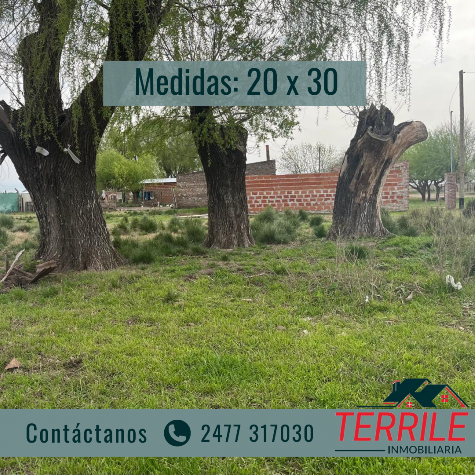 Acevedo - Terreno de 20 x 30 en venta - Calle 15 y Av. Acevedo 