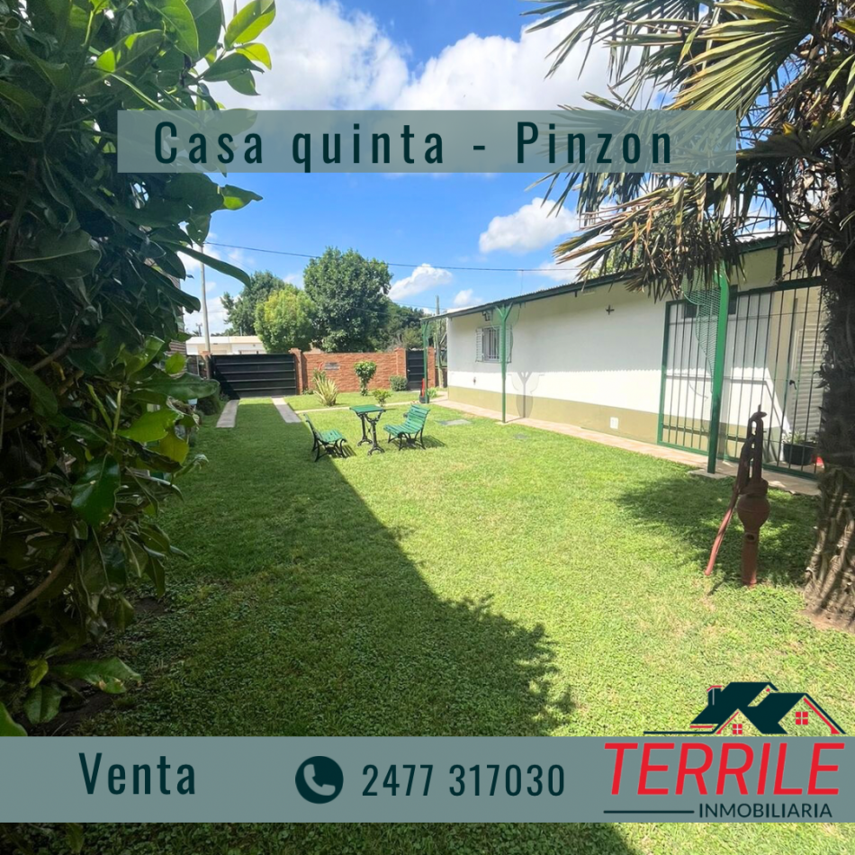 Pinzon - Casa quinta en venta con pileta 