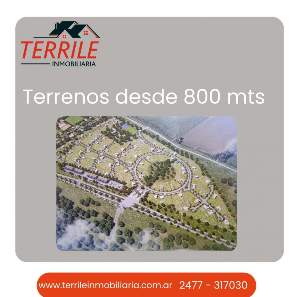 Pergamino Terrenos en venta - Barrio Privado Aires de Pergamino - Av. Pellegrini y Ruta 188 