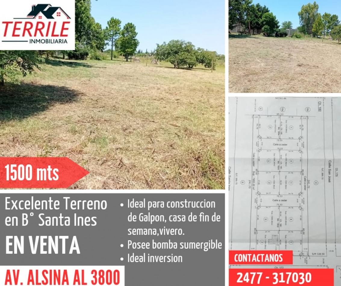 Pergamino Importante Terreno en venta - Alsina al 3500