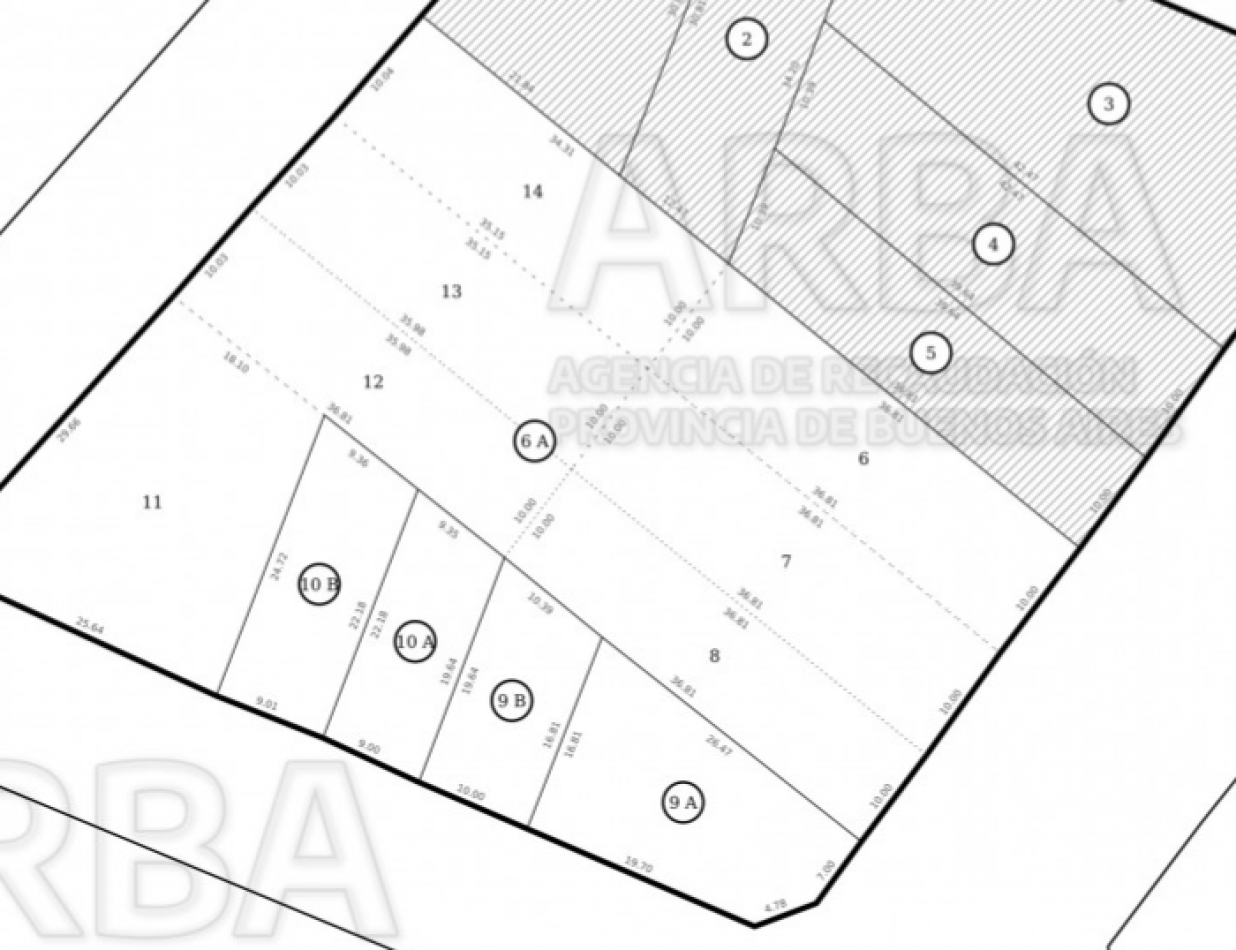 PERGAMINO. MAGNIFICO PREDIO EN BLOK DE 3123 M2 SOBRE RUTA NAC 188. UNICO