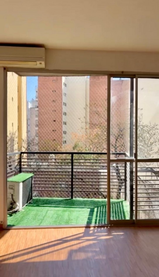 Departamento 1 ambiente con Balcon frente a UNIVERSIDAD PALERMO