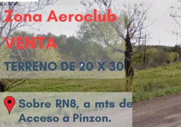 Pergamino Terreno en venta - Ruta Nacional 8, a mts de acceso a Pinzon 