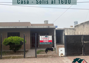 Pergamino Casa de 2 Dorm en venta - Solis al 1600 