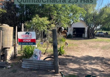 Pergamino Quinta/Chacra 2,5 Has. - Paraguay al 3000